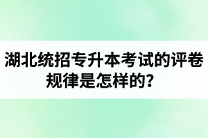 湖北統(tǒng)招專升本考試的評卷規(guī)律是怎樣的？怎么避免丟失細節(jié)分？