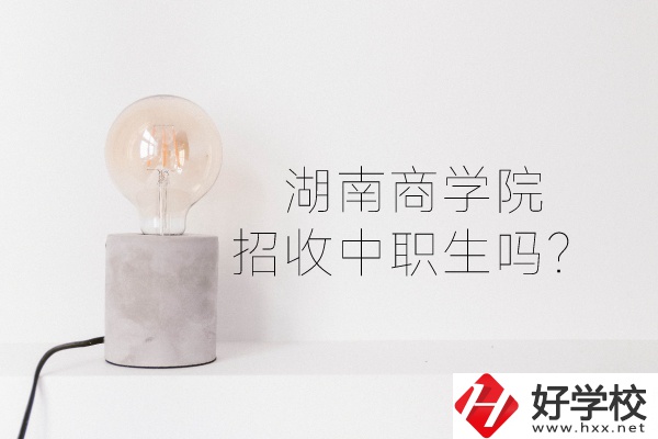 湖南商學(xué)院招收中職生嗎？