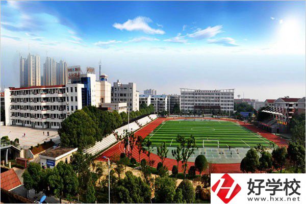 湖南省岳陽縣職業(yè)中等專業(yè)學校校園