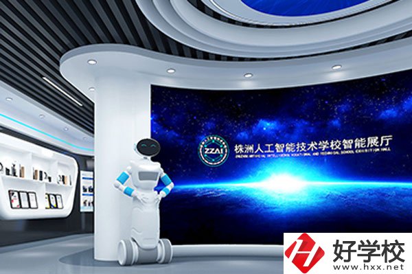 株洲人工智能職業(yè)技術(shù)學校機器人展廳