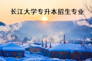 長江大學專升本招生專業(yè)